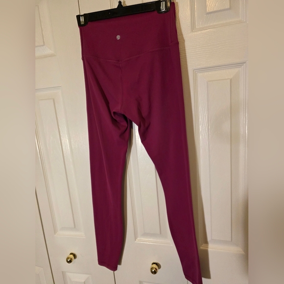 CRZ Yoga Super High Waist Butterluxe Magenta Purple Workout Set Both Medium - Picture 11 of 12